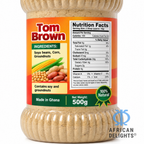 Tom Brown Porridge Mix ingredients label