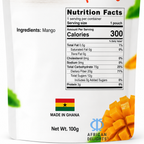 African Delights Dried Mango ingredients and nutrition facts # Flavor_Dried Mango