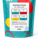 African Delights Superfood 750g ingredients and nutrition facts # Flavor_Superfood # Size_750g