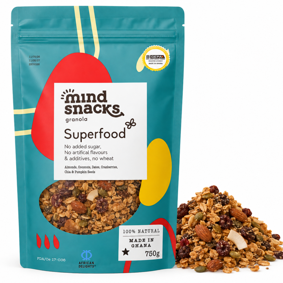 African Delights Superfood 750g # Flavor_Superfood # Size_750g