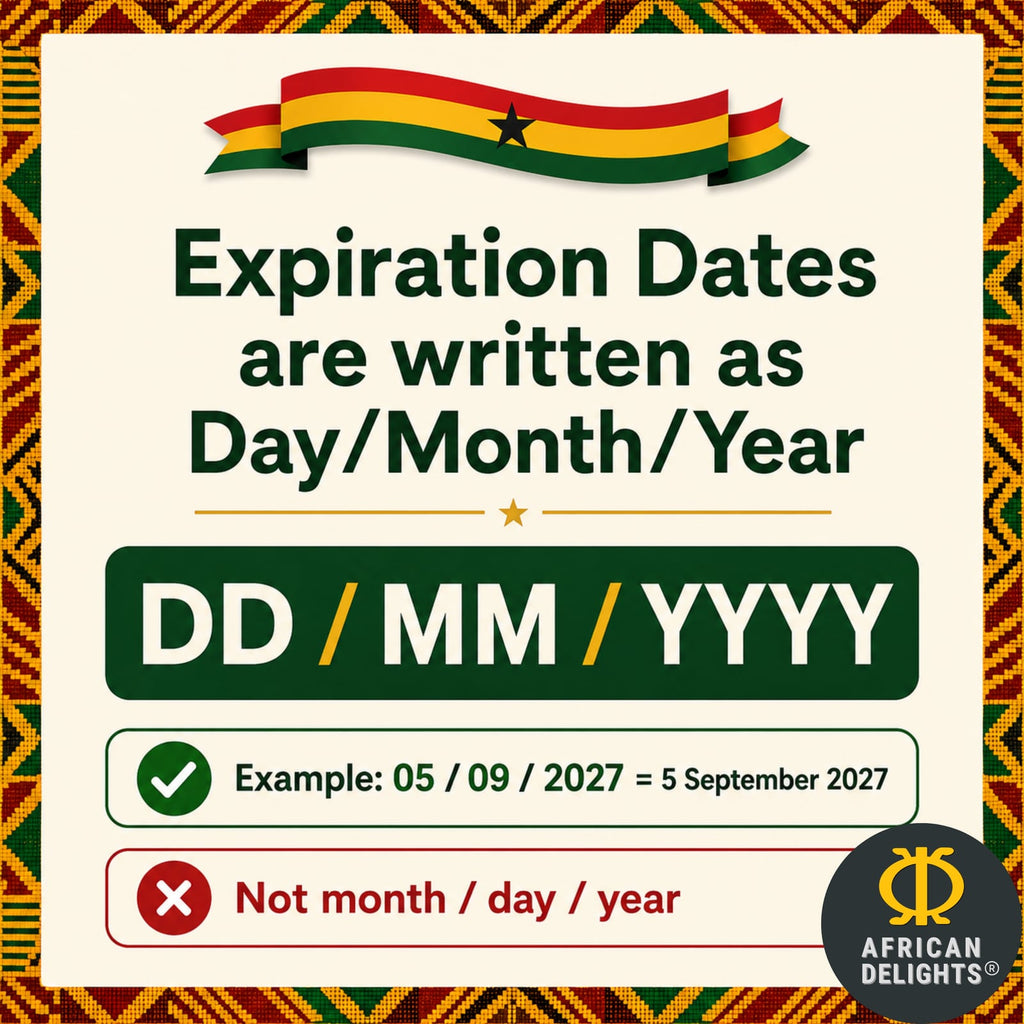Ghana Trade House expiration date disclaimer # Flavor_amazingfoods-coconut