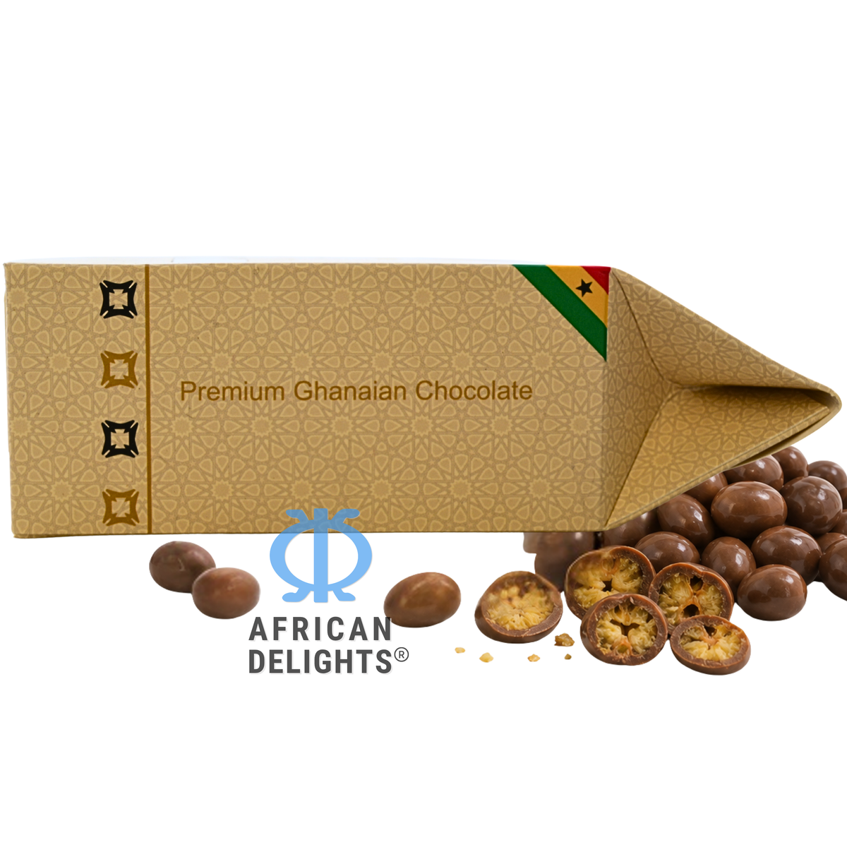 Amonu Chocolate-Covered Roasted Maize (150g) assortment view # Size_150 g snacks # Type_Regular # Flavor_Chocolate-Covered Roasted Maize