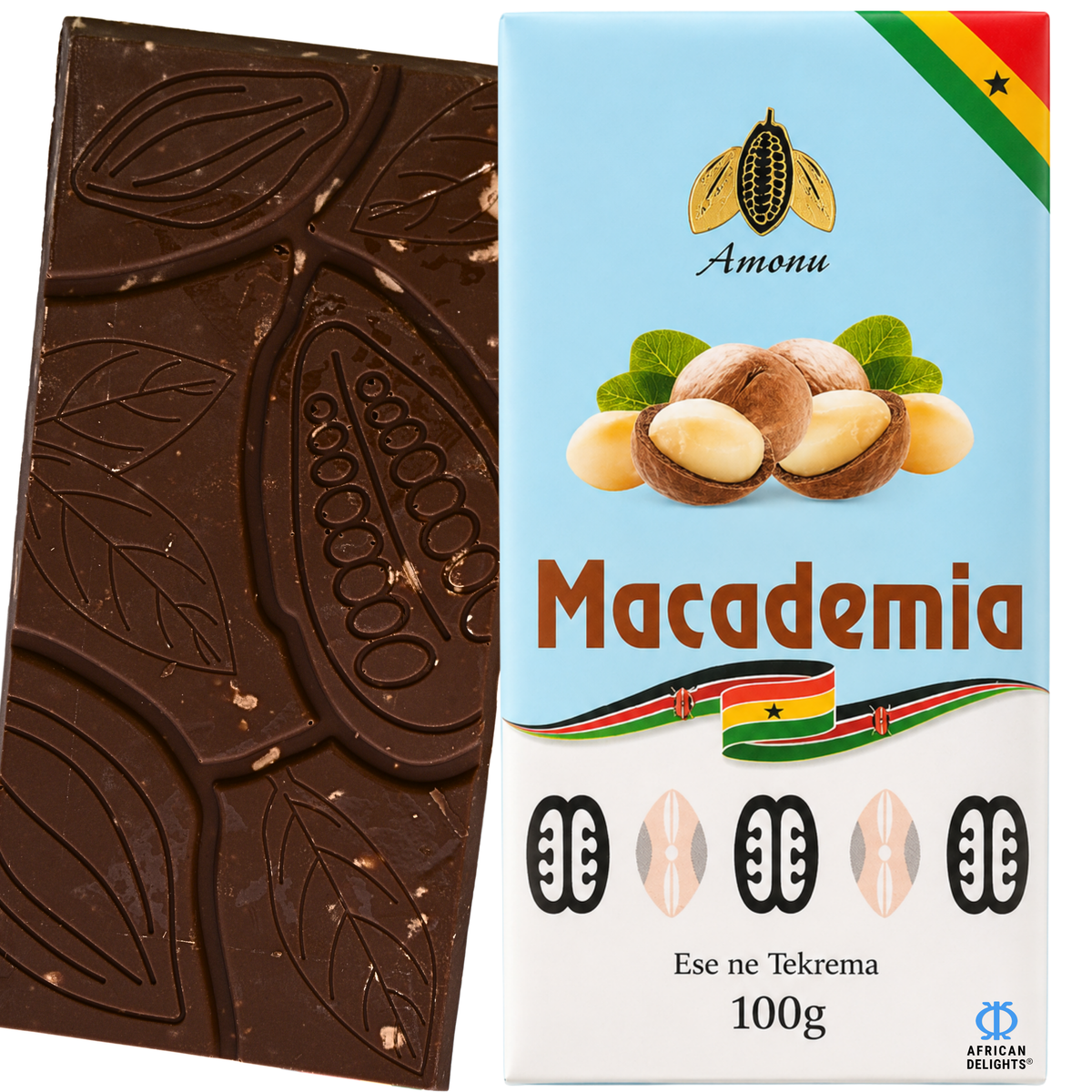 Amonu Macadamia (100g) # Size_100 g bars # Type_Regular # Flavor_Macadamia