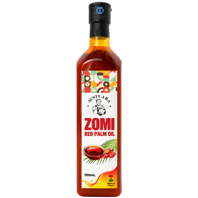 Aunty Aba Zomi Red Palm Oil 700g — Wholesale Case of 12 (2 Bundles × 6)