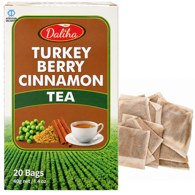 Daliha Turkey Berry Tea — Wholesale 12-Box Pack