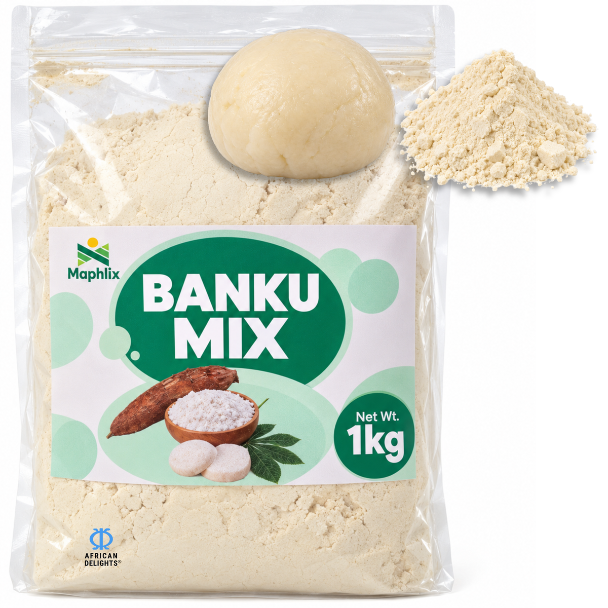 Maphlix Flours Banku Mix 1 kg
