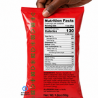 Sankofa Snacks Sweet Chili Jollof Plantain Chips ingredients and nutrition facts # Flavor_Sweet Chili Jollof