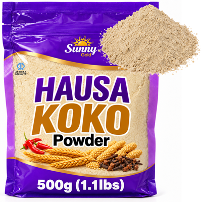 Sunny Gold Hausa Koko Powder — Wholesale 24-Pack